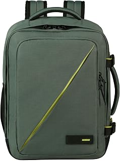 American Tourister Take2Cabin Wizz Air/Vueling Cabin Bag 30 x 20 x 40 cm, 26.5 L, 1.32 kg, Hand Luggage, Airplane Backpack S/M Underseat, Dark Forest