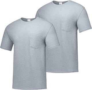 Hanes Men's Workwear Short Sleeve Tee (2-Pack)