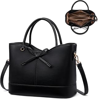 LOVEVOOK Purses for Women, Leather Tote Satchel Shoulder Bag