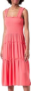 VERO MODA Vmmenny SL Smock Wvn Ga Noos Long Calf Dress for Women