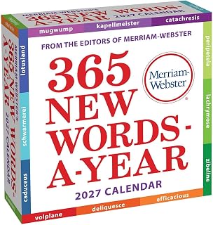 Merriam-Webster's 365 New Words-A-Year 2027 Day-to-Day Calendar