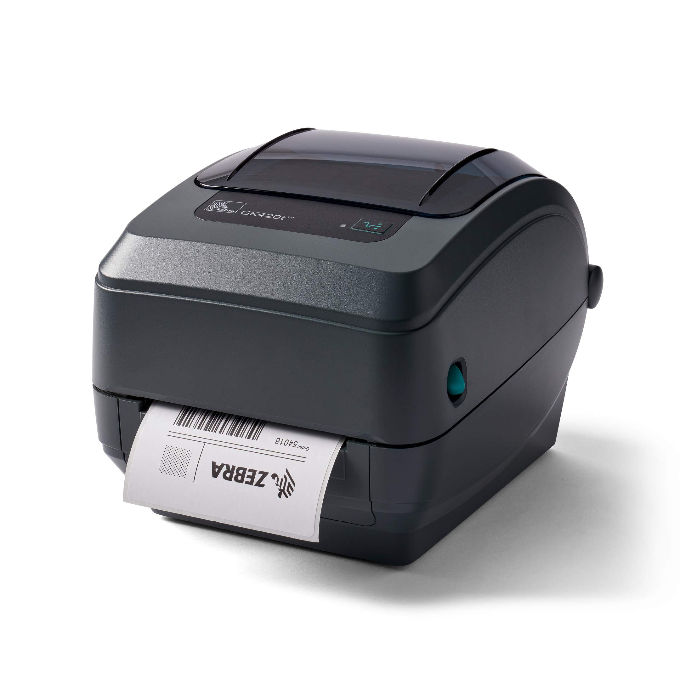 Zebra GK420t Thermal Transfer Label Printer (Renewed) | 4-inch print width, USB 