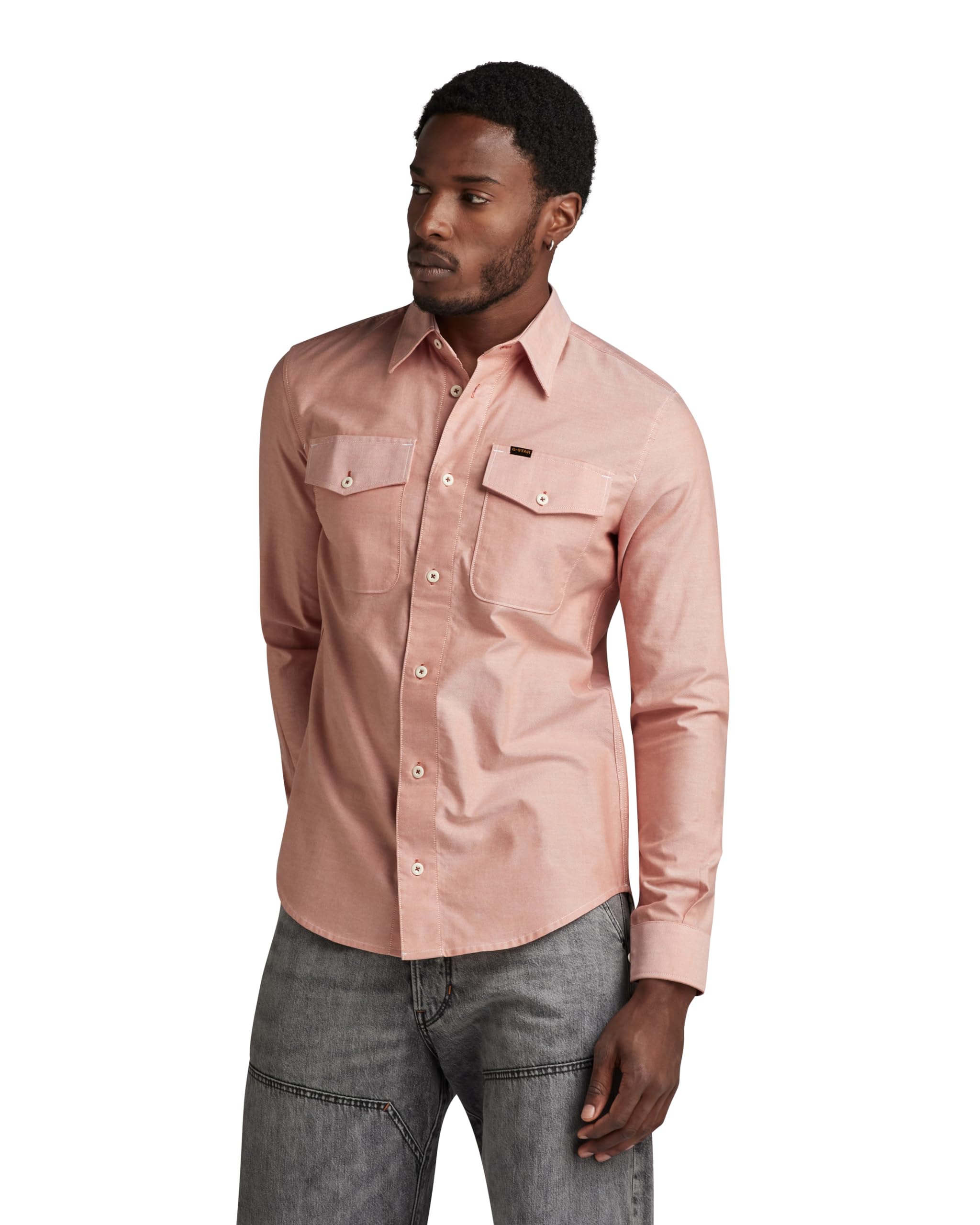 G-Star Men's Marine Slim Long Sleeve Shirt