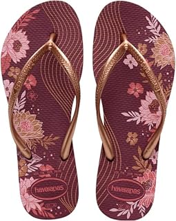 Havaianas Kids Slim Print Womens Flip Flops
