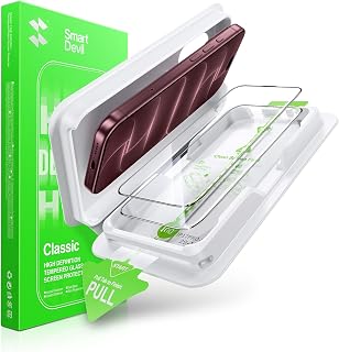 SMARTDEVIL 2 Pack Tempered Glass for iPhone 18 Pro Max Screen Protector