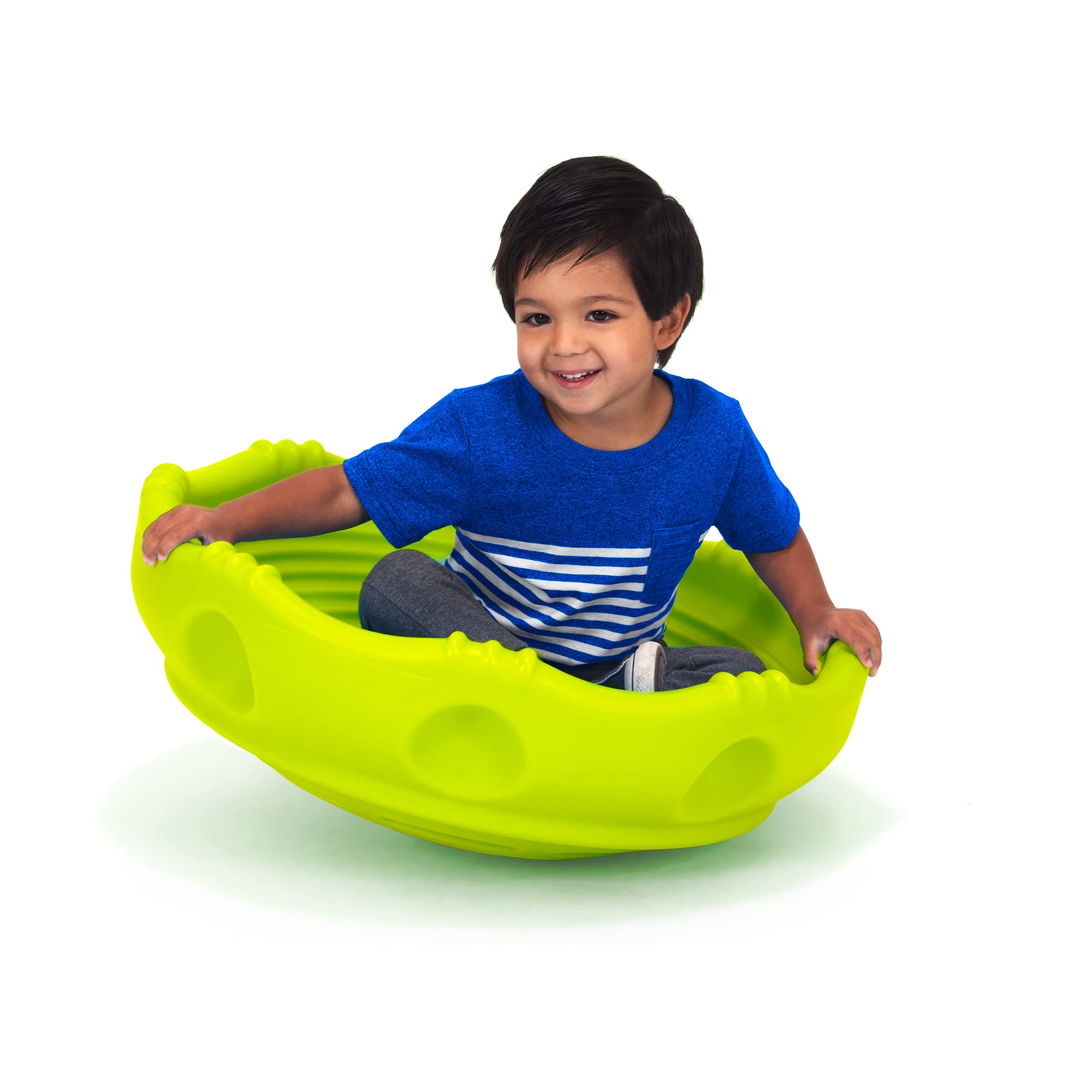 Simplay3 Two Sided Rock Around Wobble Disk and Climbing Dome for Toddlers and Ki