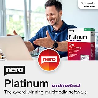 Nero Platinum Unlimited | All-in-One Multimedia Suite for Video Editing, Photos, Music, Backup & Media Conversion | Lifetime License | 1 PC | Windows 11/10