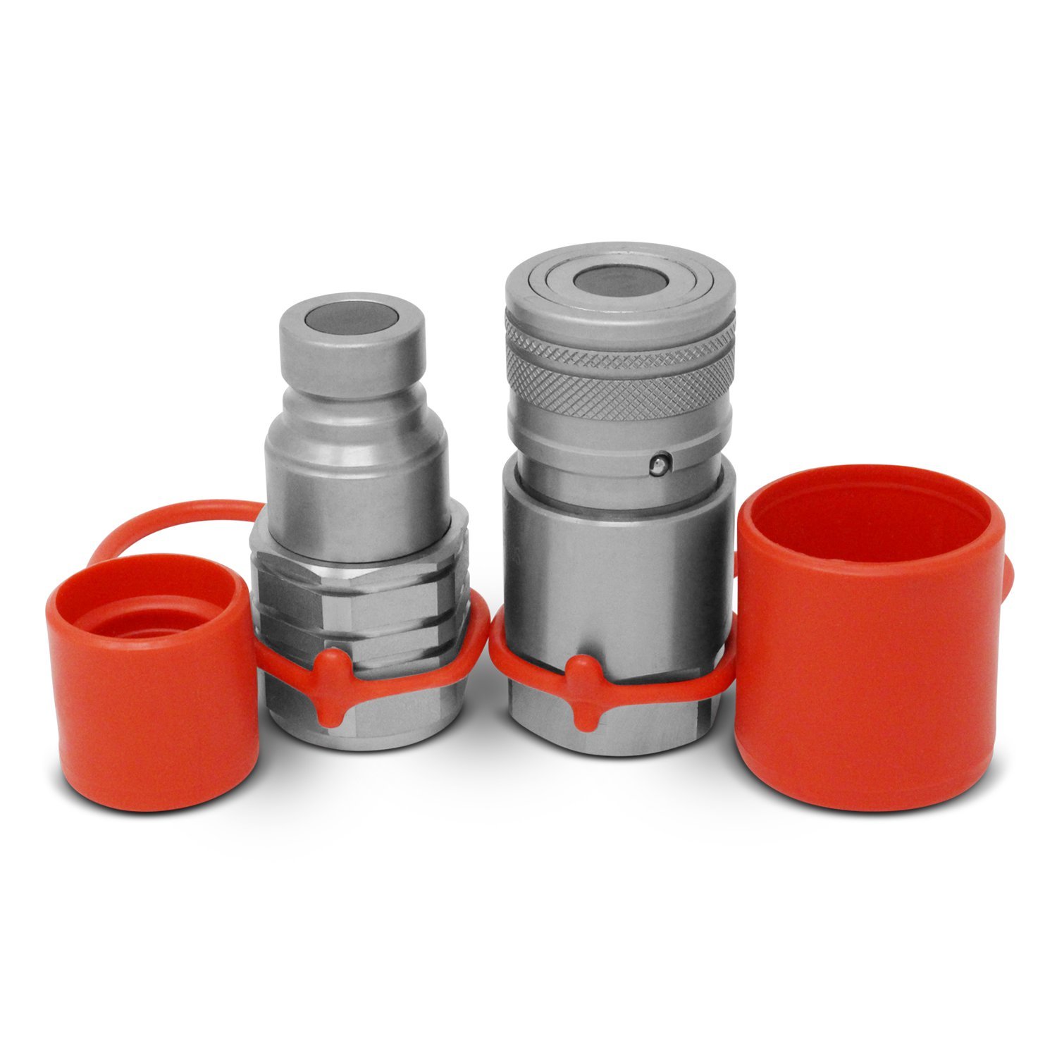 Summit Hydraulics 1/2" Skid Steer Bobcat Flat Face Hydraulic Quick Connect Coupl
