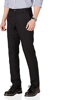 Amazon Essentials Men's Slim Fit Flat-Front Dress Suit Trousers