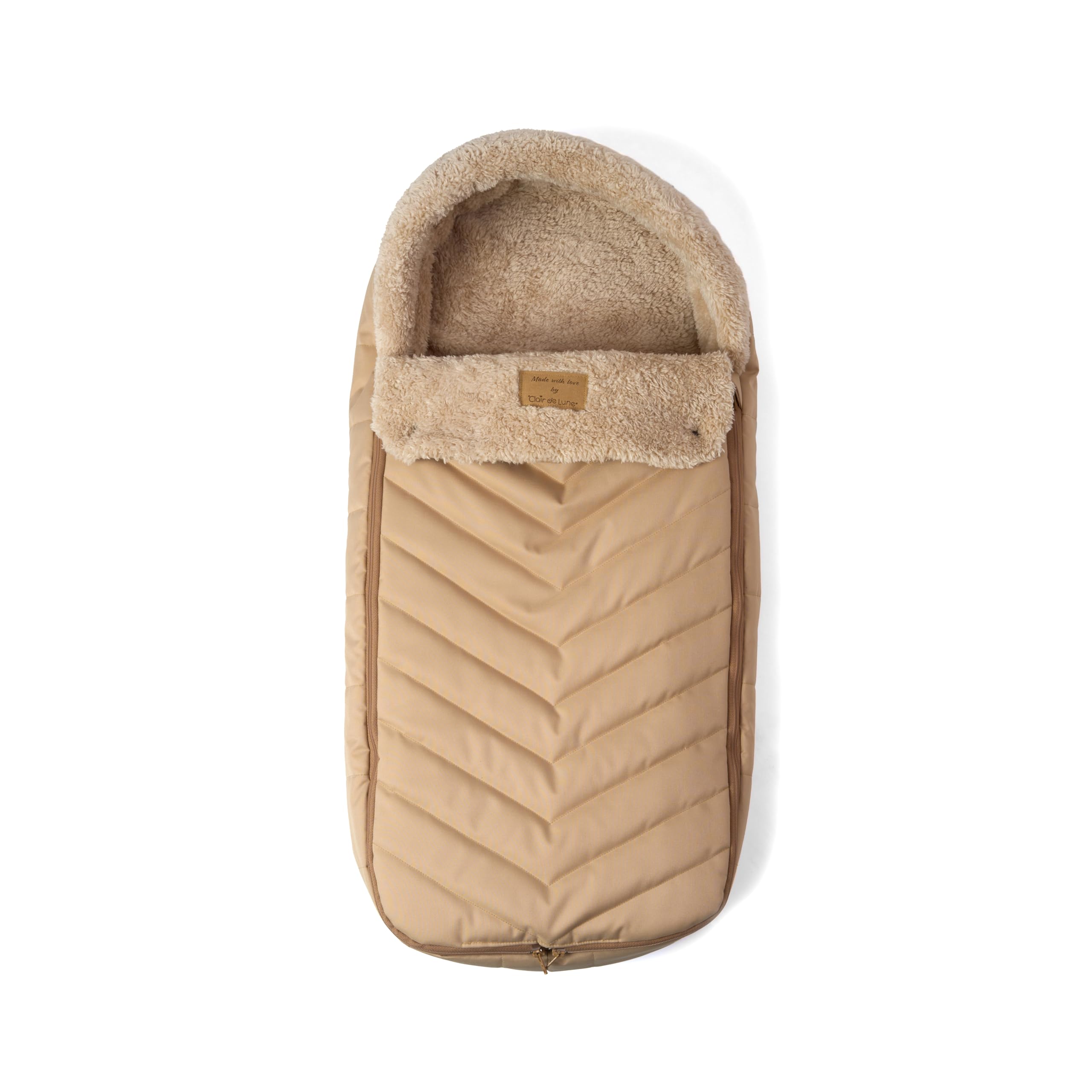 Clair de Lune Snug Universal Pushchair Footmuff - 0-3 Years (Beige)