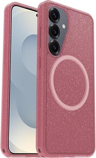 OtterBox Symmetry Clear Magneti Cover for Samsung Galaxy S25, Pink