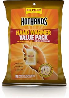 HotHands Hand Warmers Value Pack, 10 Pairs - America's Favorite Warmer