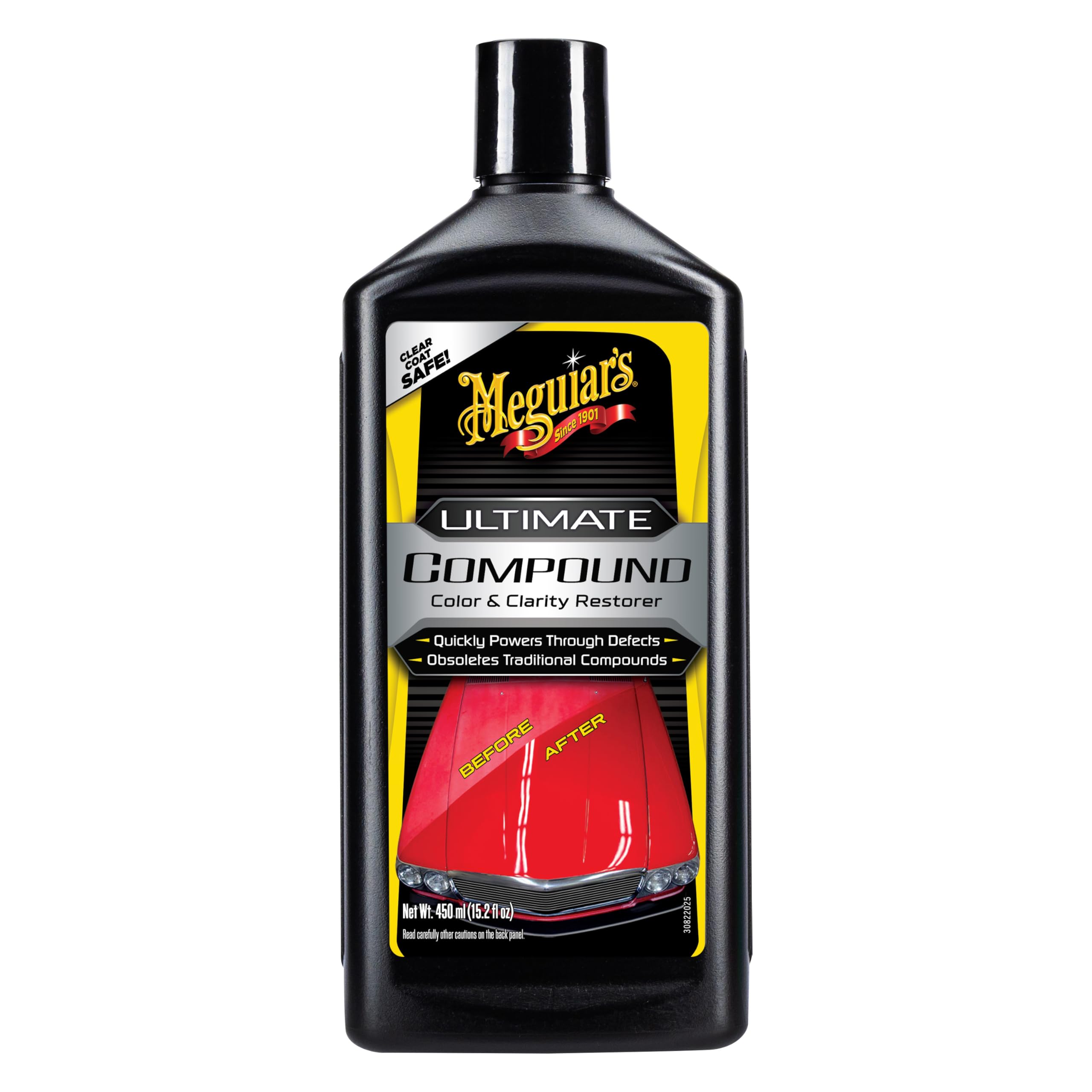 Meguiar's Ultimate Compound Car Polish, 450 ml | High-Performance Compound Remov