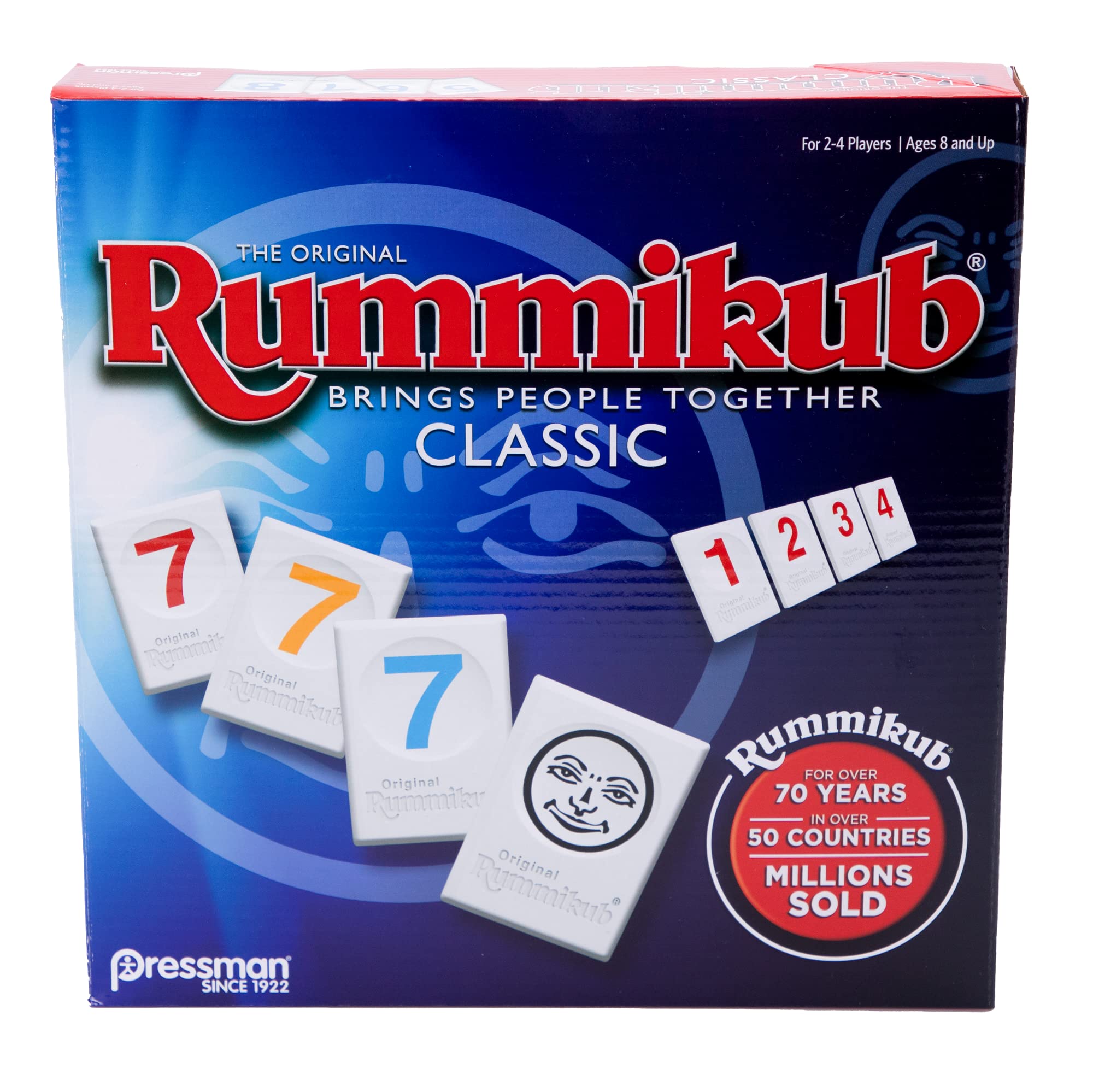 Pressman Rummikub - The Original Rummy Tile Game | Exciting Family Game of Strat