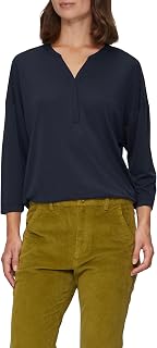 s.Oliver Blouse shirt made from flowing modal mix