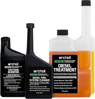 Archoil Ultimate Diesel Kit - Complete Diesel Fuel Additive & Oil Additive Performance Bundle - AR6400-D 12 oz + AR6500 40 oz + AR9100 16 oz