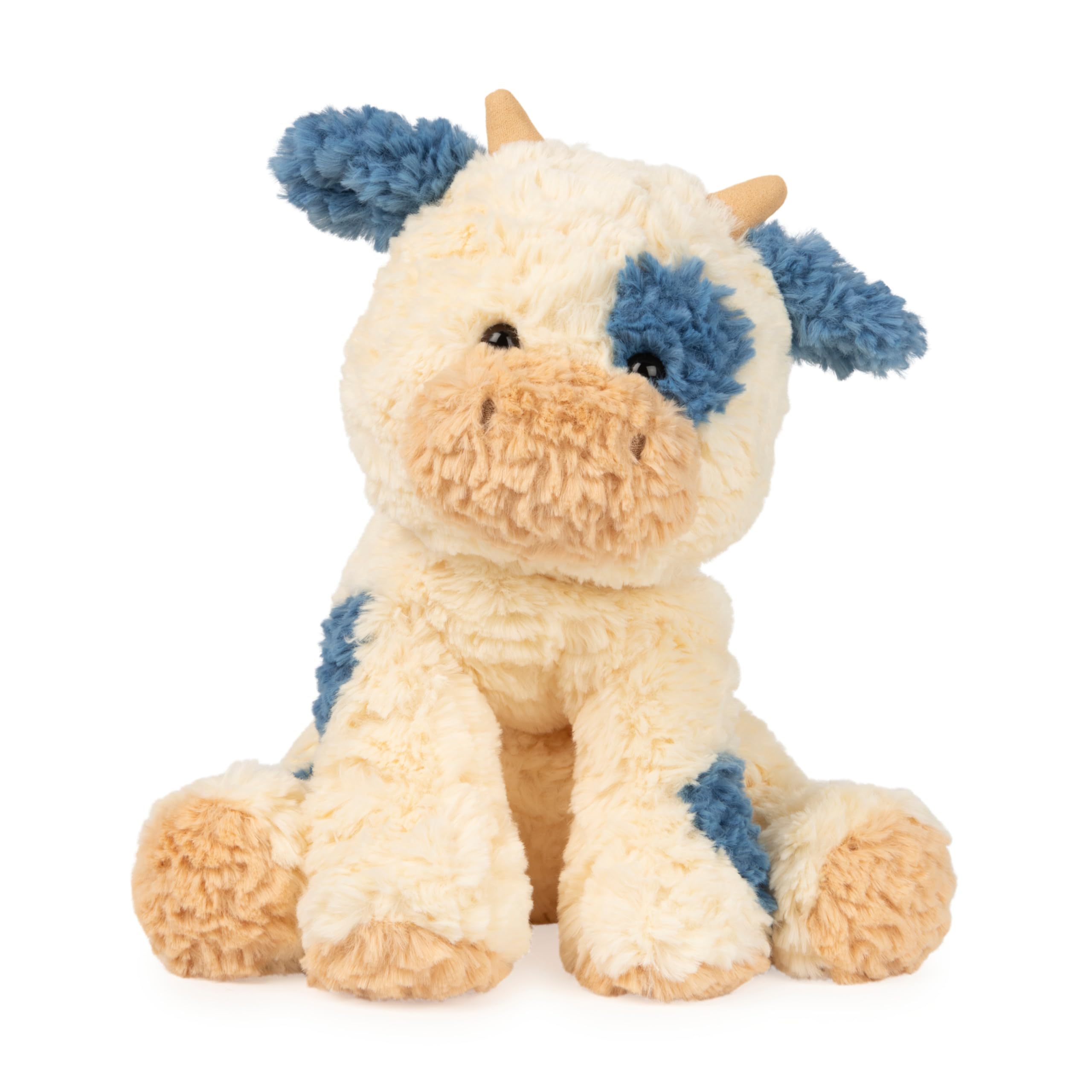 GUND Cozys Collection Cow, Stuffed Animal for Ages 0 and Up, Spring Decor Plush 