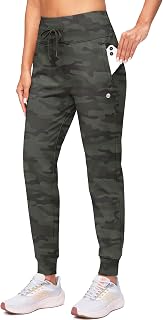 G Gradual Women's Fleece Lined Joggers Water Resistant Hiking Pants