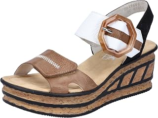 Rieker Women's Gift Wedge Heel Sandals | Charles Clinkard