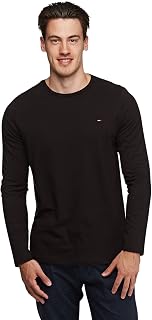 Tommy Hilfiger Men's Long Sleeve Flag Tee