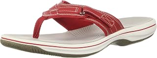 Clarks womens Breeze Sea Flip Flops Sandals Flip-Flop