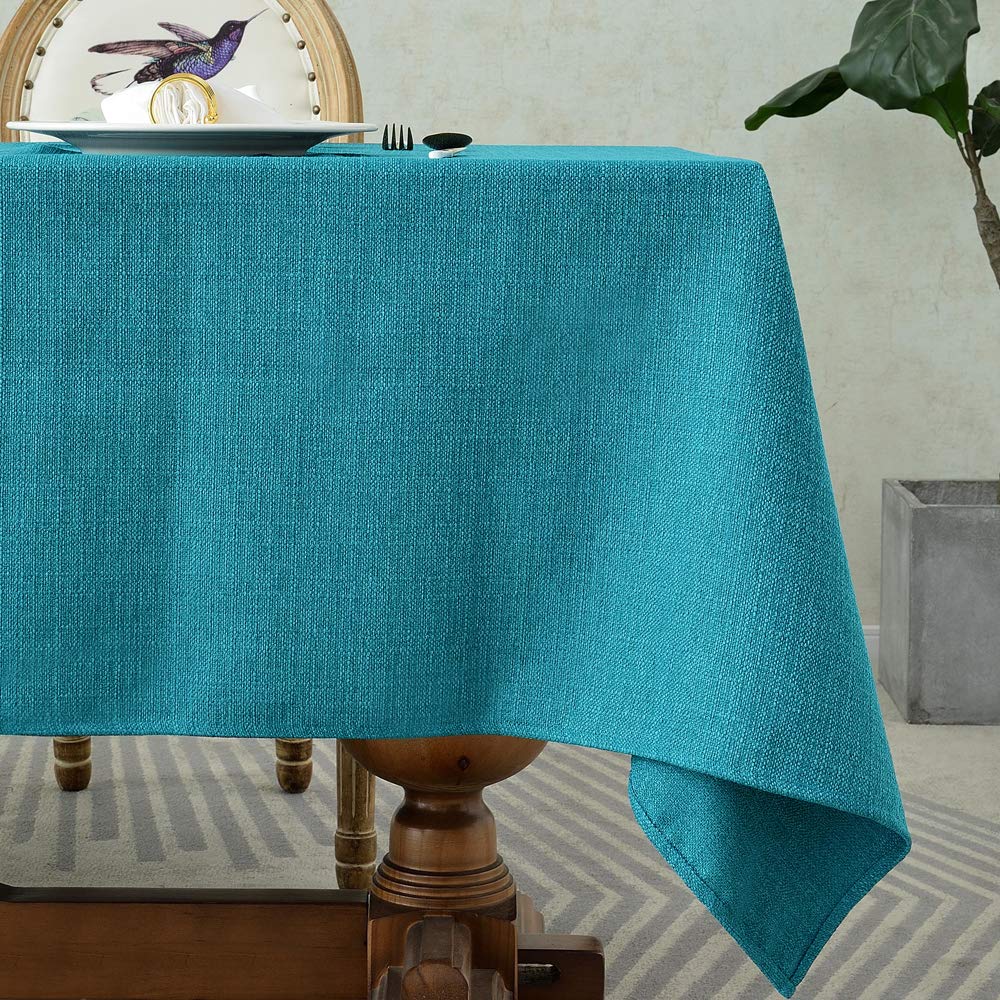 Balcony & Falcon Tablecloth, Blue, 55.1 x 70.9 inches (140 x 180 cm), Rectangula