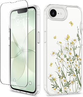 GVIEWIN for iPhone 17e Case & iPhone 16e Case with Screen Protector