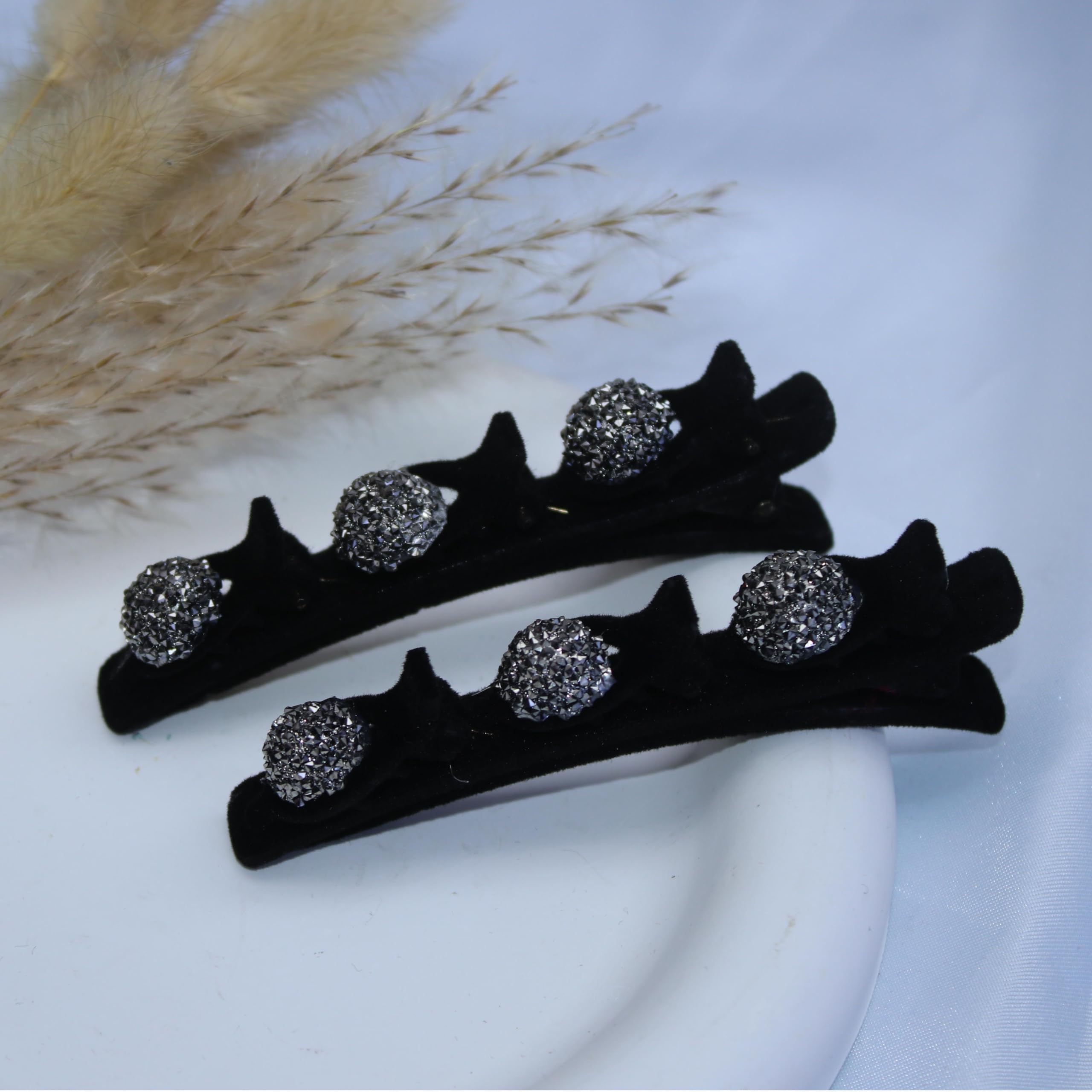 Duck Claim Hair Clips for Women 2 Pack - Non Slip Hair Claw for Thin and Thick H