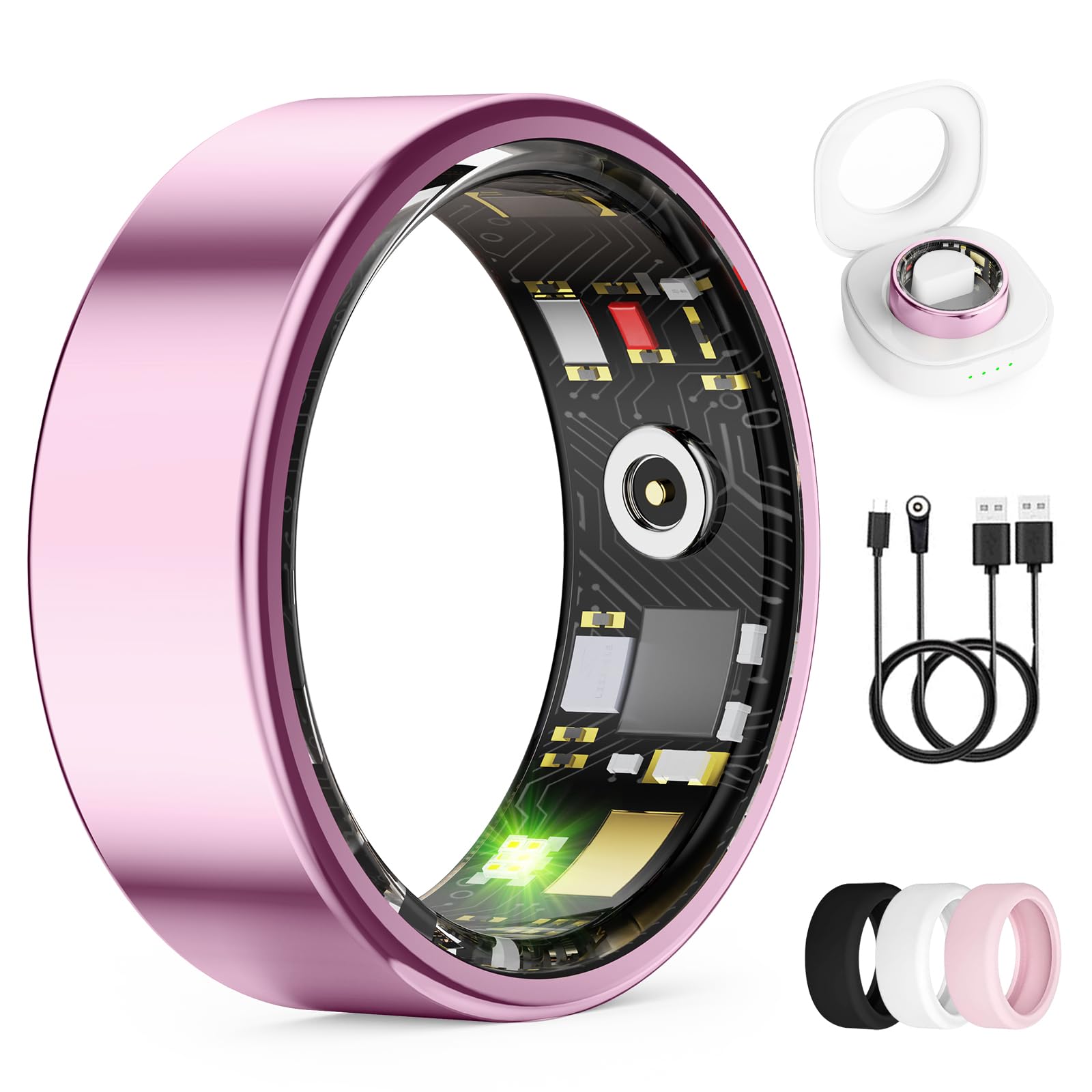 Smart Ring for Women & Men, Health Tracker Ring, Fitness Tracker Ring | Blood Pr