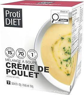 Protidiet Creamy Chicken Soup Mix (7 Pouches) by Protidiet