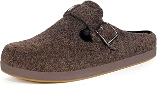 Sisttke Women's Men's Slippers Felt Slippers