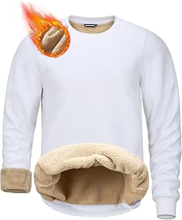 G Gradual Sherpa Lined Sweatshirts for Men Fleece Pullover