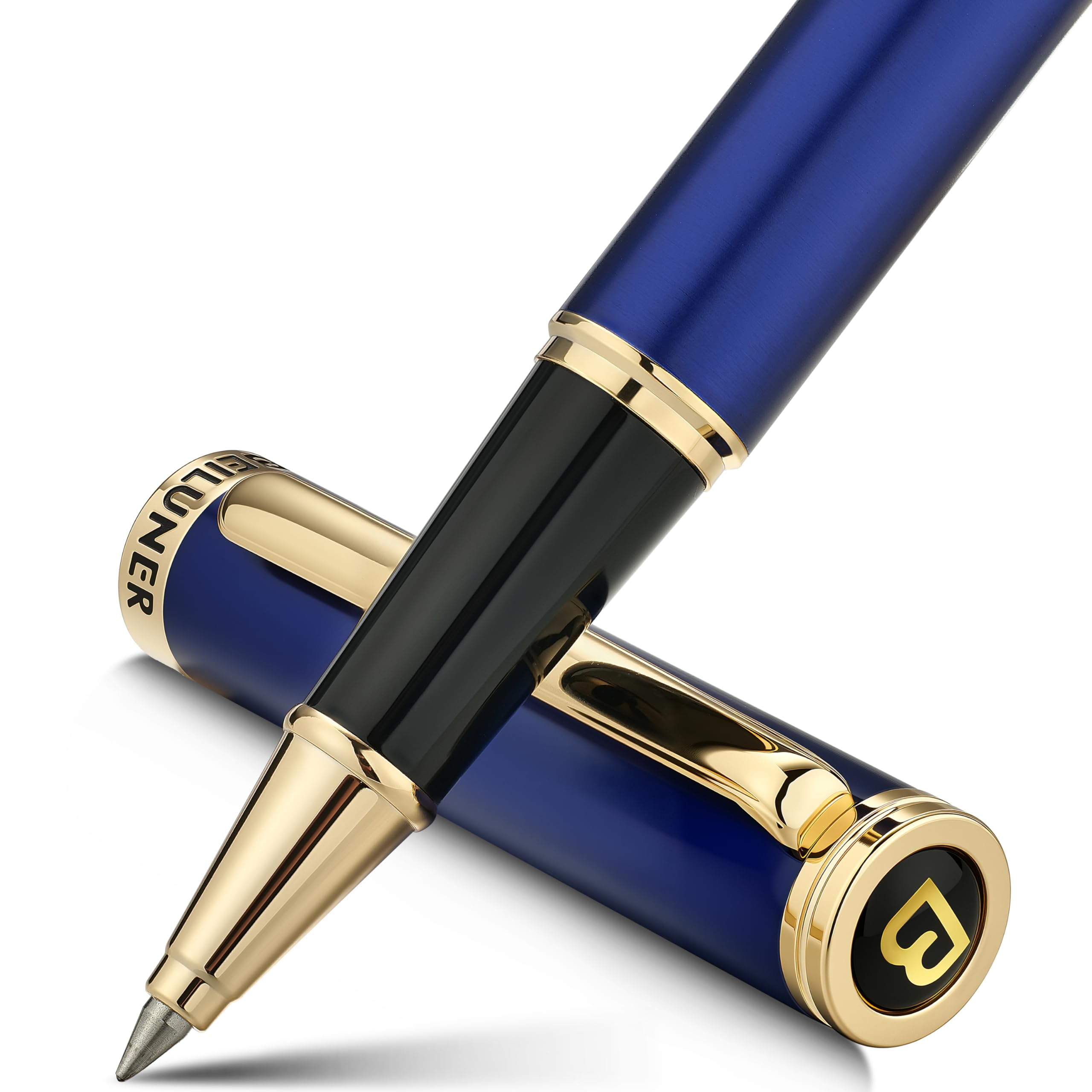 BEILUNER Luxury Roller Pen, 24K Gold Details, Noble and Elegant Designs, Schneid