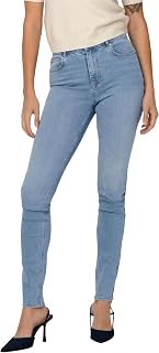Only - Onldruna HW Skinny DNM Pimbox, Jeans Donna