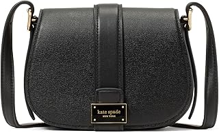 Kate Spade New York womens Nouveau Textured Leather Mini Saddle CrossbodyMini Saddle Bag
