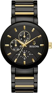 Bulova Men's Quartz Modern Bulova Ion-Plated Two-Tone Stainless Steel