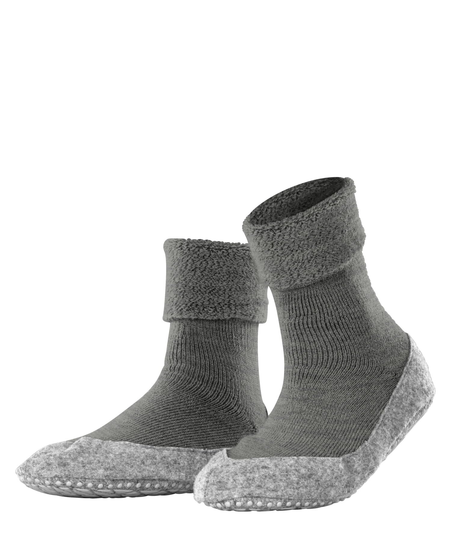 FALKE Women's Cosyshoe Slipper Socks Anti-Slip Nubs Printed On Felt Sole Improve