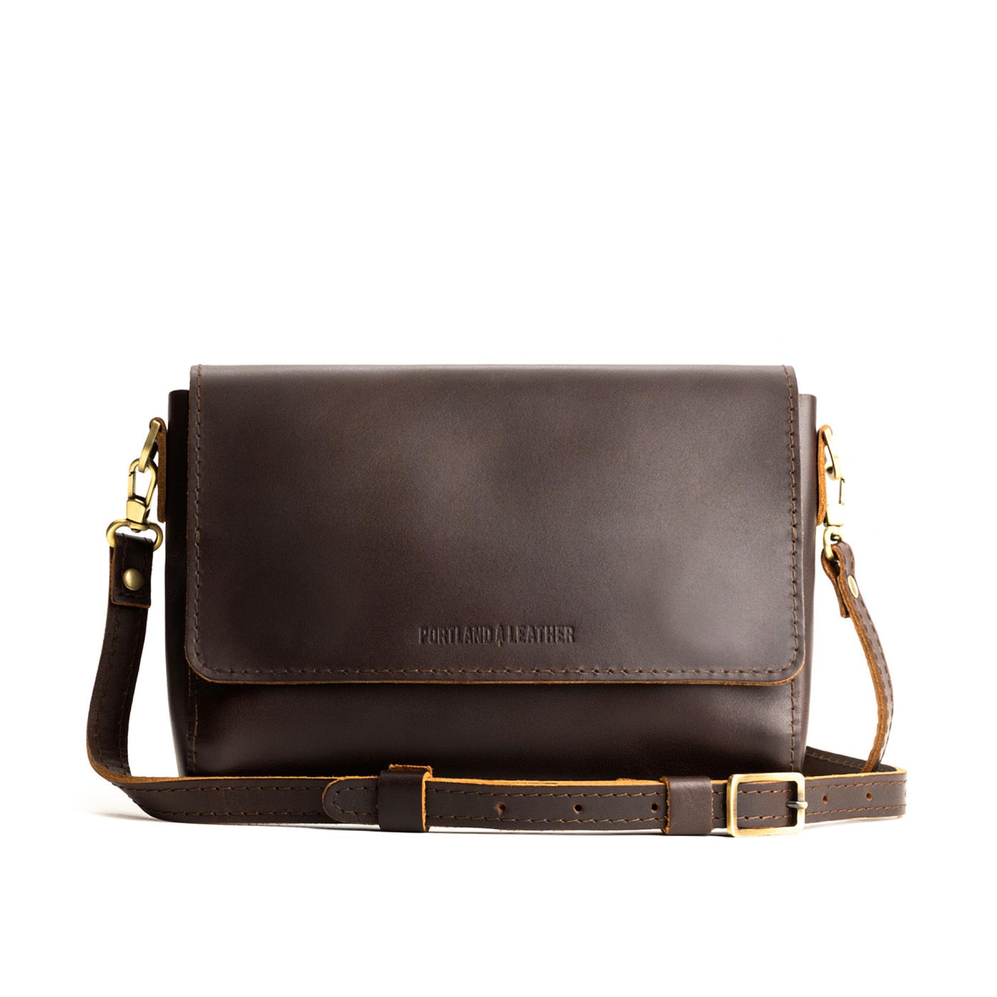 Portland Leather Goods Metro Crossbody Bag for Women – Handmade from the Finest 