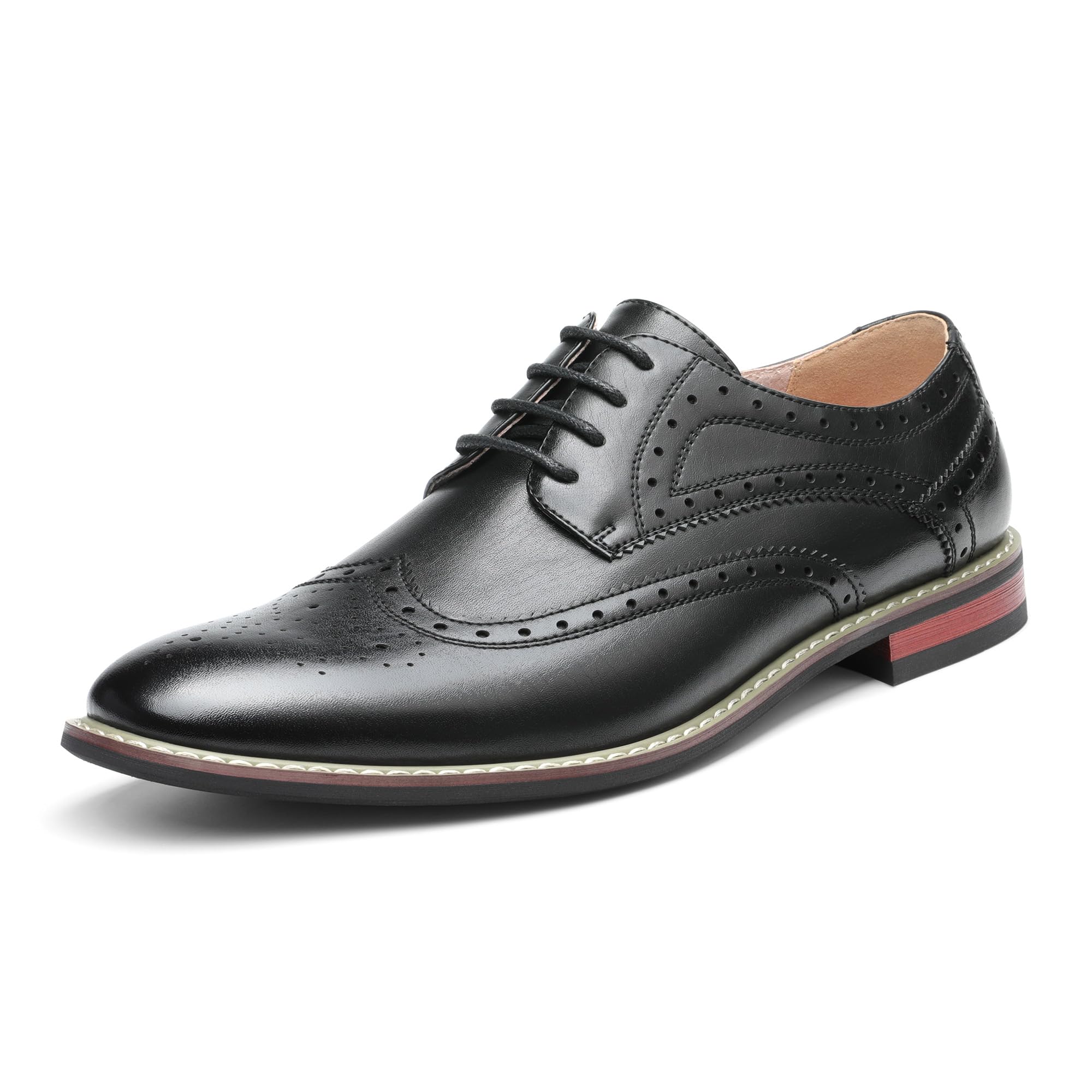 Bruno Marc Men's Oxfords Derby Shoe City Brogues Shoes Wedding Dressing Shoes La