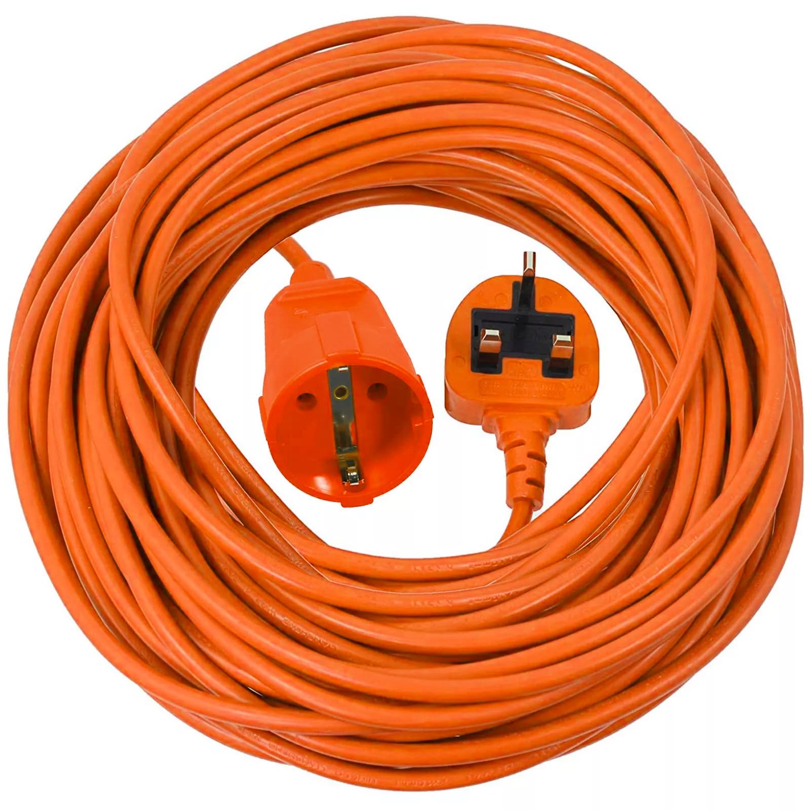 SPARES2GO 20m Mains Cable for Bosch AdvancedRotak UniversalRotak Lawnmower | Lon