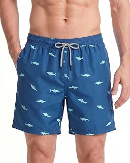 maamgic Men's Swim Shorts with Pockets
