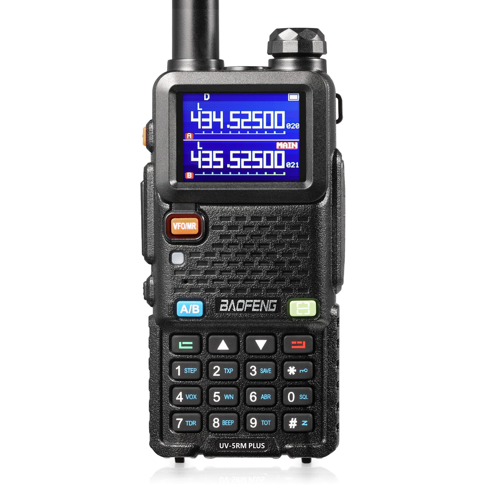 BAOFENG UV-5RM Plus 10W Amateur Radio, Dual Band VHF/UHF Two-Way Radio | Long Ra