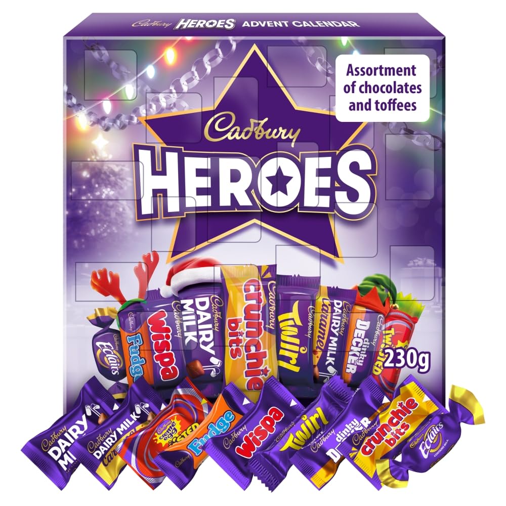 Cadbury Heroes Premium Advent Calendar 230g
