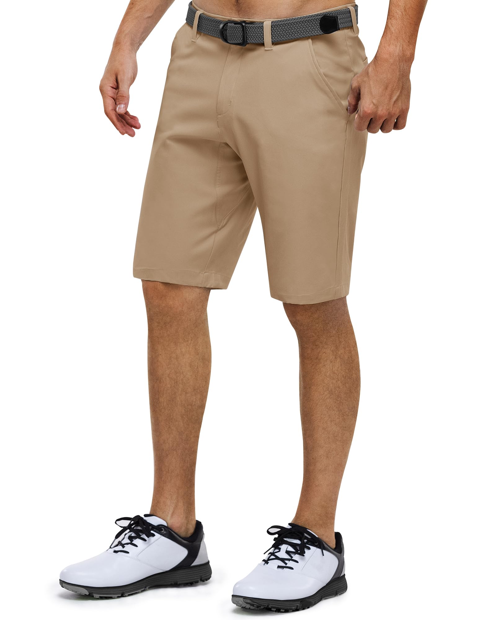 33,000ft Men's Golf Shorts Stretch Shorts Lightweight Quick-Drying 12 Inch Cargo
