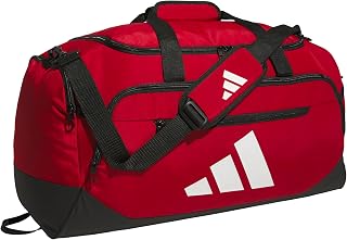 adidas Defender Duffel Bag, Team Power Red 2/White, OSFA