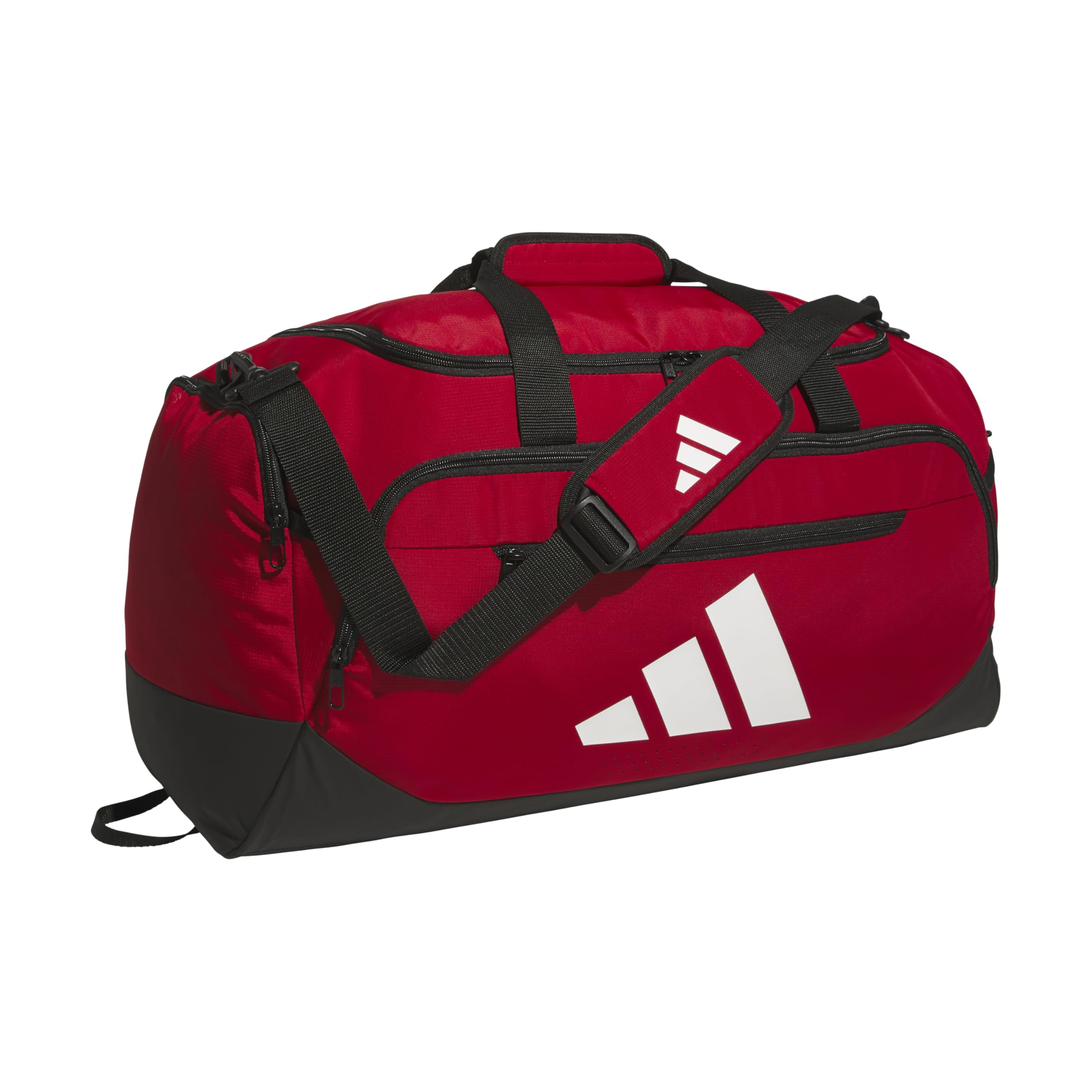 adidas Defender Duffel Bag, Team Power Red 2/White, OSFA
