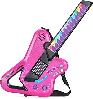 VTech Kidi Star Rockstar Guitar, Pink