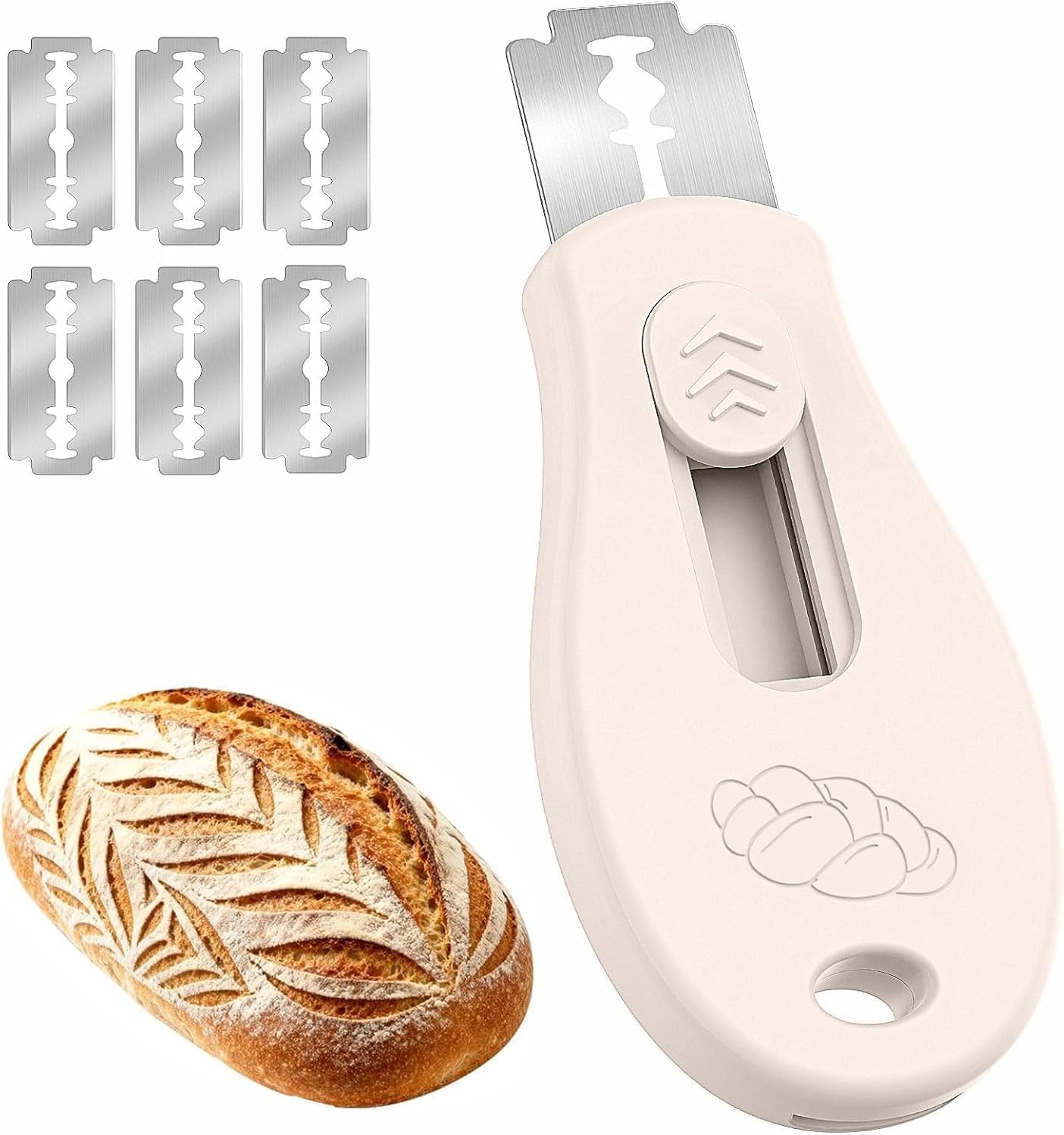 Bread Lame Sourdough Scoring Tool, Extractable & Magnetic Bread Scoring Tool, Sc