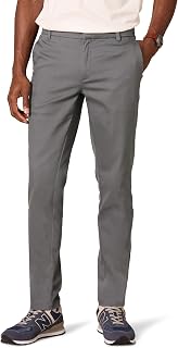 Amazon Essentials Men's Slim Fit Wrinkle Resistant Flat Front Stretch Chino Pant