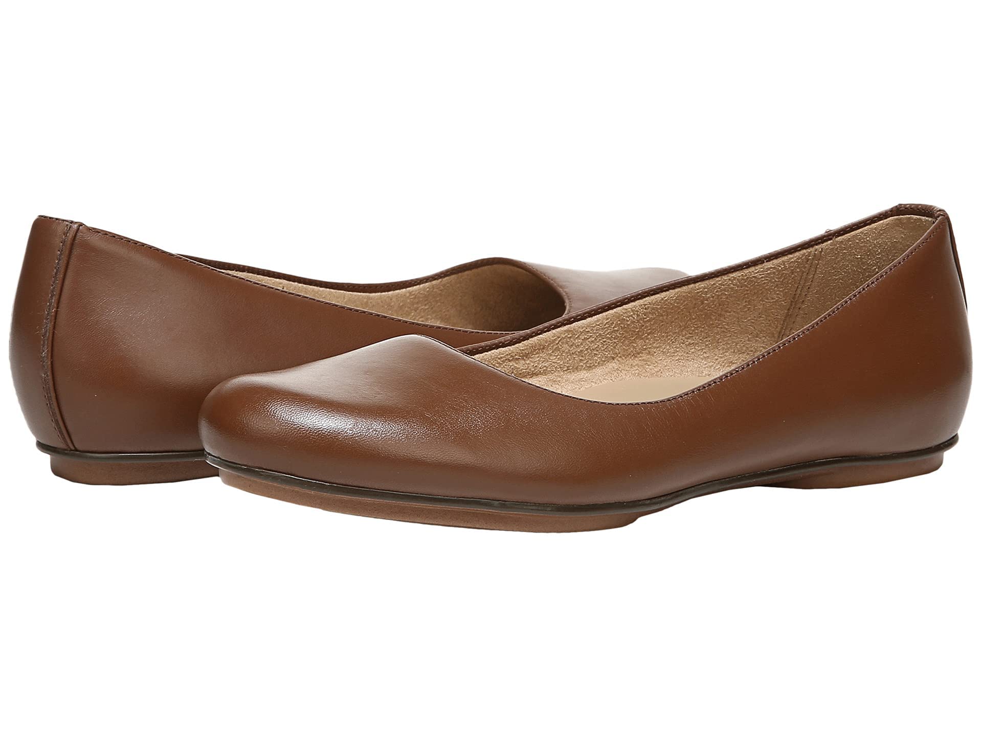 Naturalizer Women's Maxwell Round Toe Comfort Classic Slip-On Ballet Flat